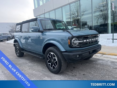 2022 Ford Bronco Outer Banks 4WD | 360 Camera | Heated Seats | 12" Touchdcreen