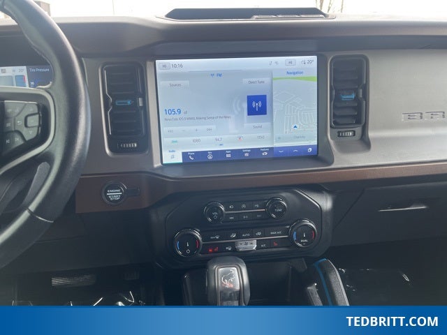 2022 Ford Bronco Outer Banks 4WD | 360 Camera | Heated Seats | 12" Touchdcreen