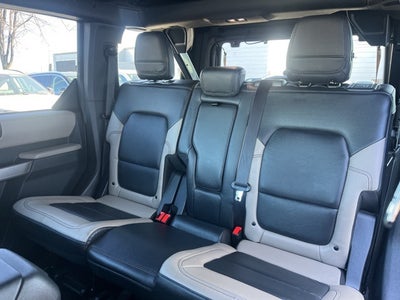 2023 Ford Bronco Wildtrak | Sasquatch Pack | 360 Degree Cam | Adaptive Cruis