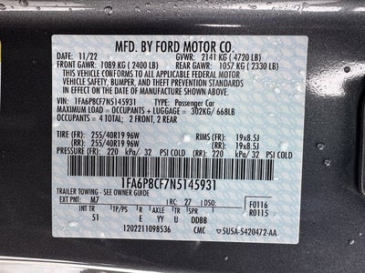 2022 Ford Mustang GT Premium