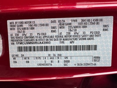 2024 Ford Escape ST-Line