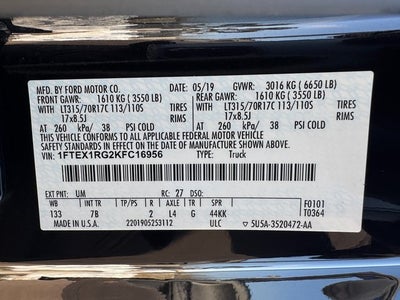 2019 Ford F-150 Raptor