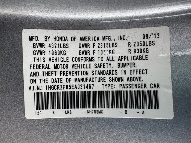 2014 Honda Accord EX-L