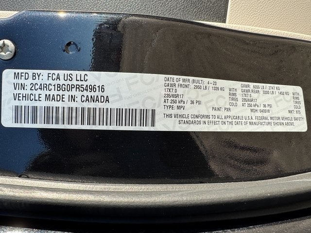 2023 Chrysler Pacifica Touring L