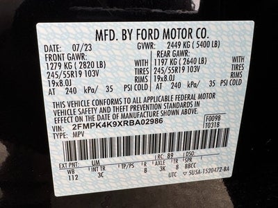 2024 Ford Edge Titanium