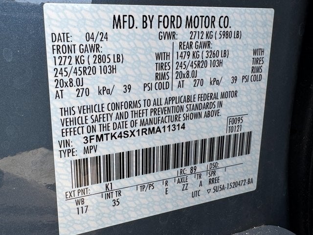 2024 Ford Mustang Mach-E GT