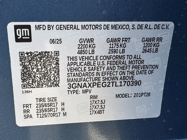 2026 Chevrolet Equinox LT