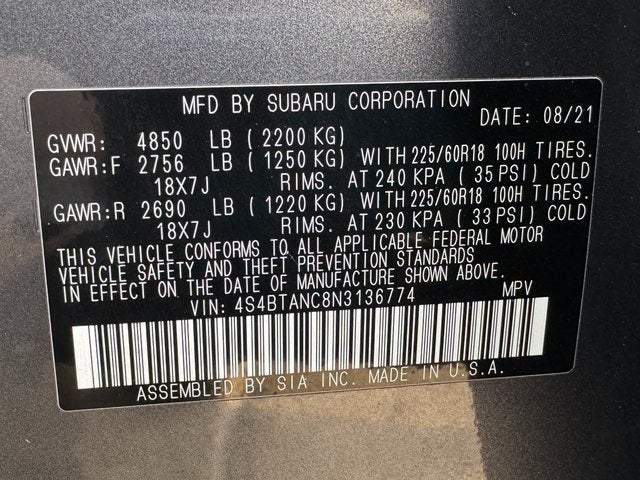 2022 Subaru Outback Limited