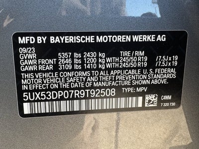 2024 BMW X3 xDrive30i