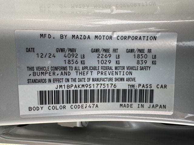 2025 Mazda Mazda3 2.5 S Select Sport Base