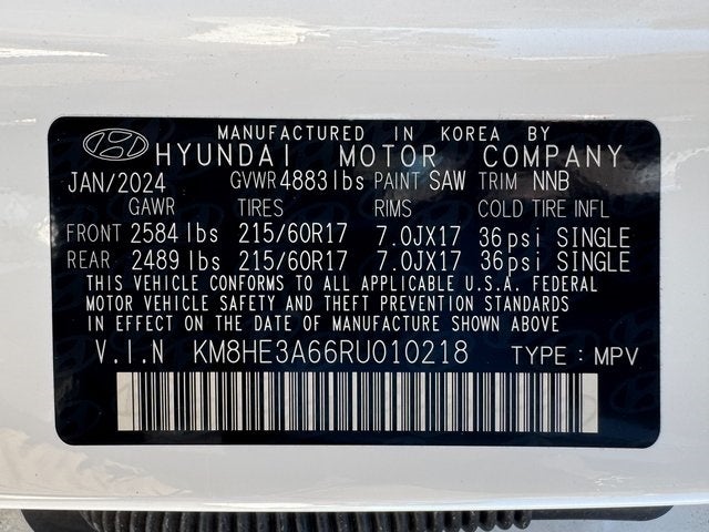 2024 Hyundai Kona Electric Limited