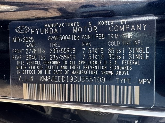 2025 Hyundai Tucson Hybrid Limited