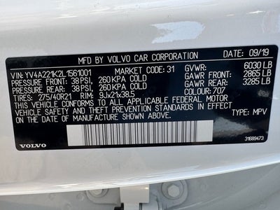 2020 Volvo XC90 T6 Momentum