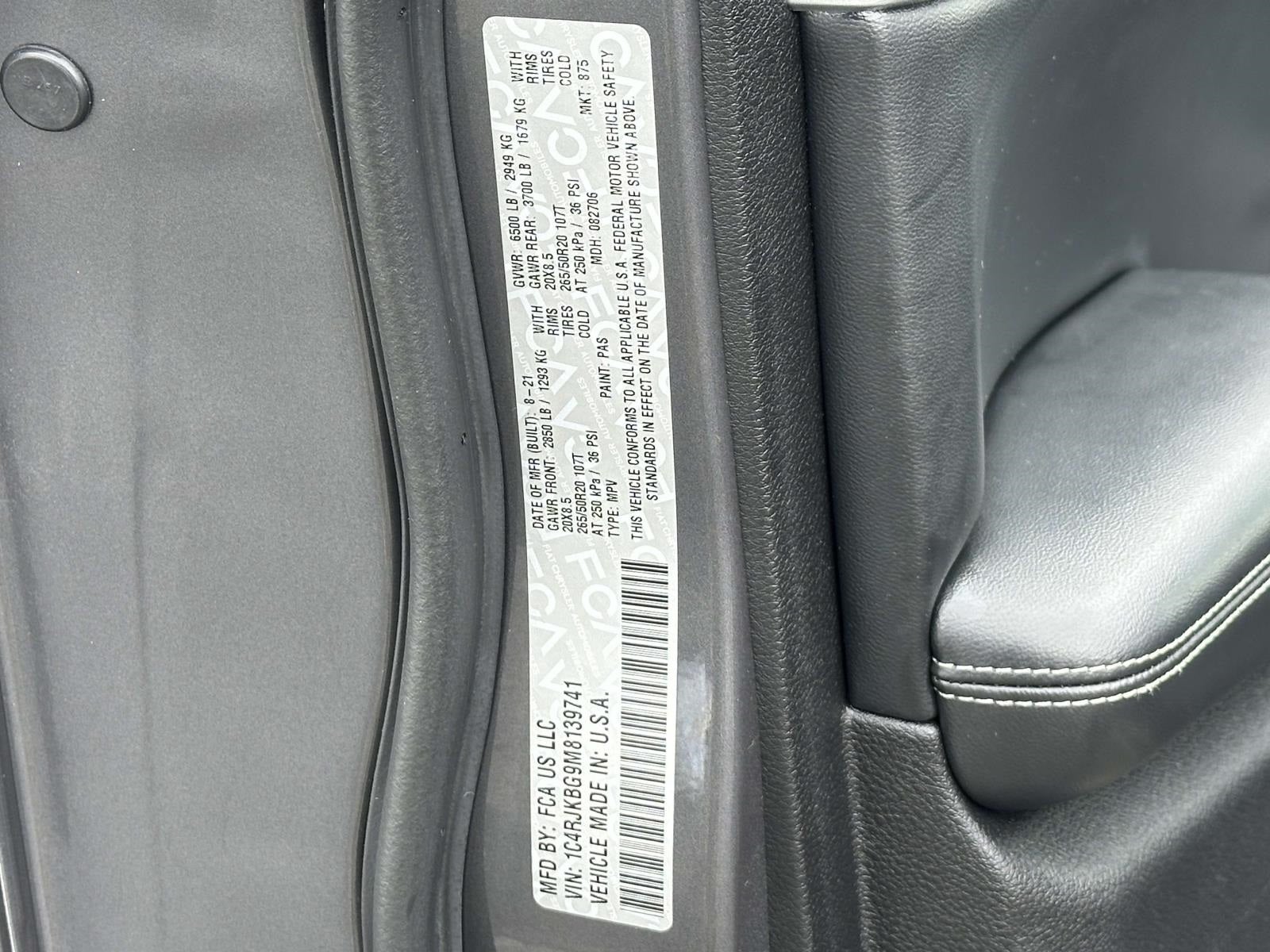 2021 Jeep Grand Cherokee L Limited