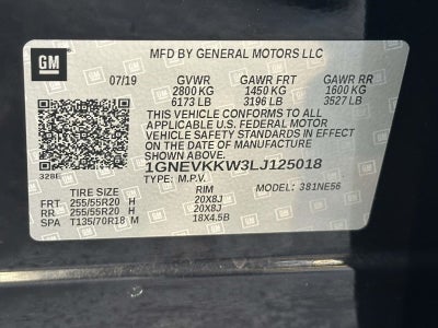 2020 Chevrolet Traverse Premier