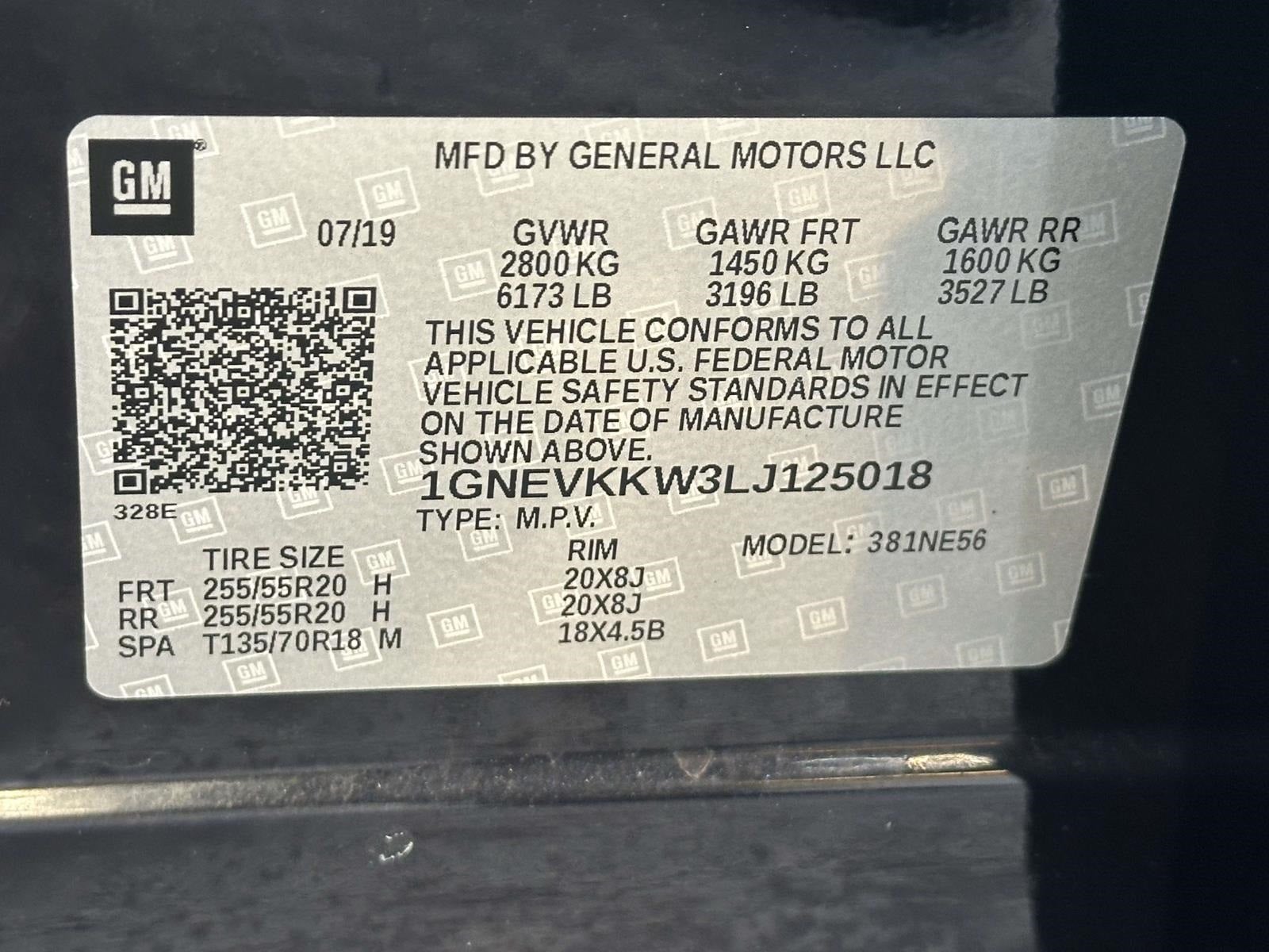 2020 Chevrolet Traverse Premier