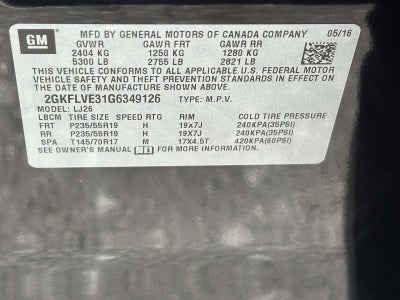 2016 GMC Terrain Denali