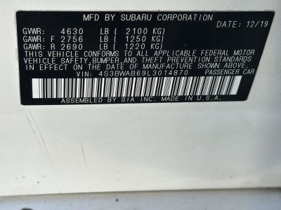 2020 Subaru Legacy Base