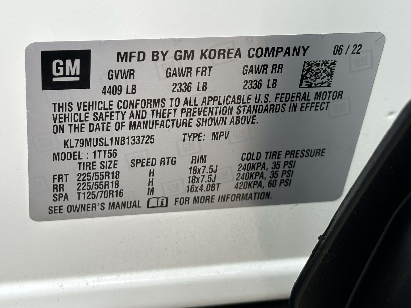 2022 Chevrolet TrailBlazer RS