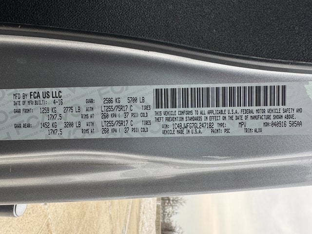 2016 Jeep Wrangler Unlimited Rubicon