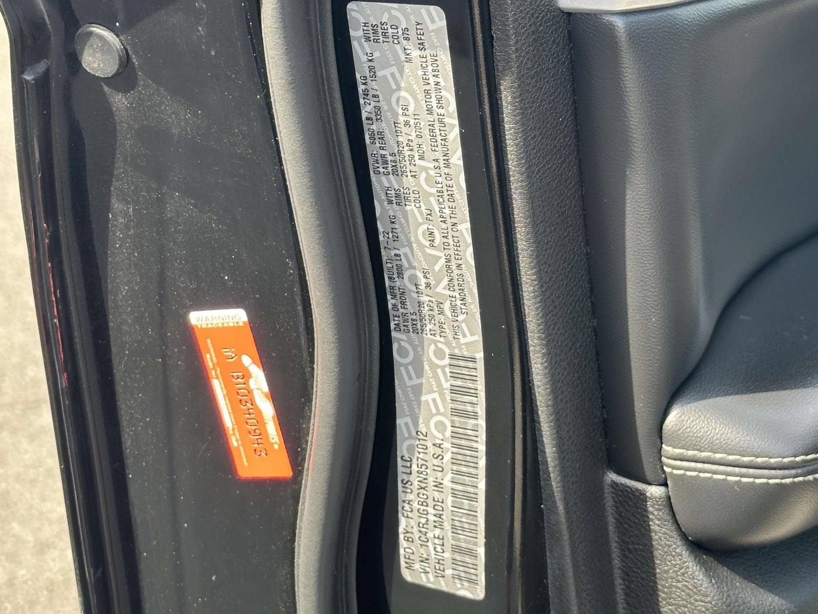 2022 Jeep Grand Cherokee Limited 4x2