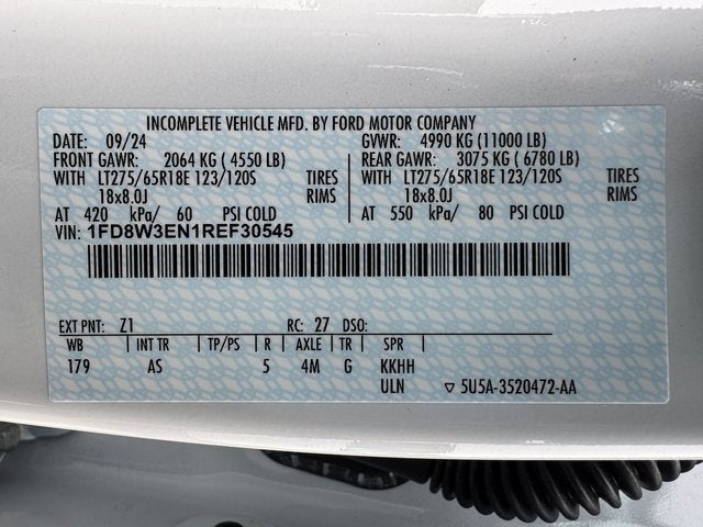 2024 Ford Super Duty F-350 SRW XL