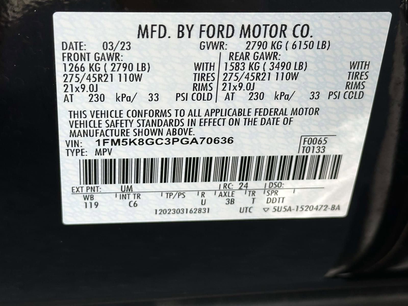 2023 Ford Explorer ST