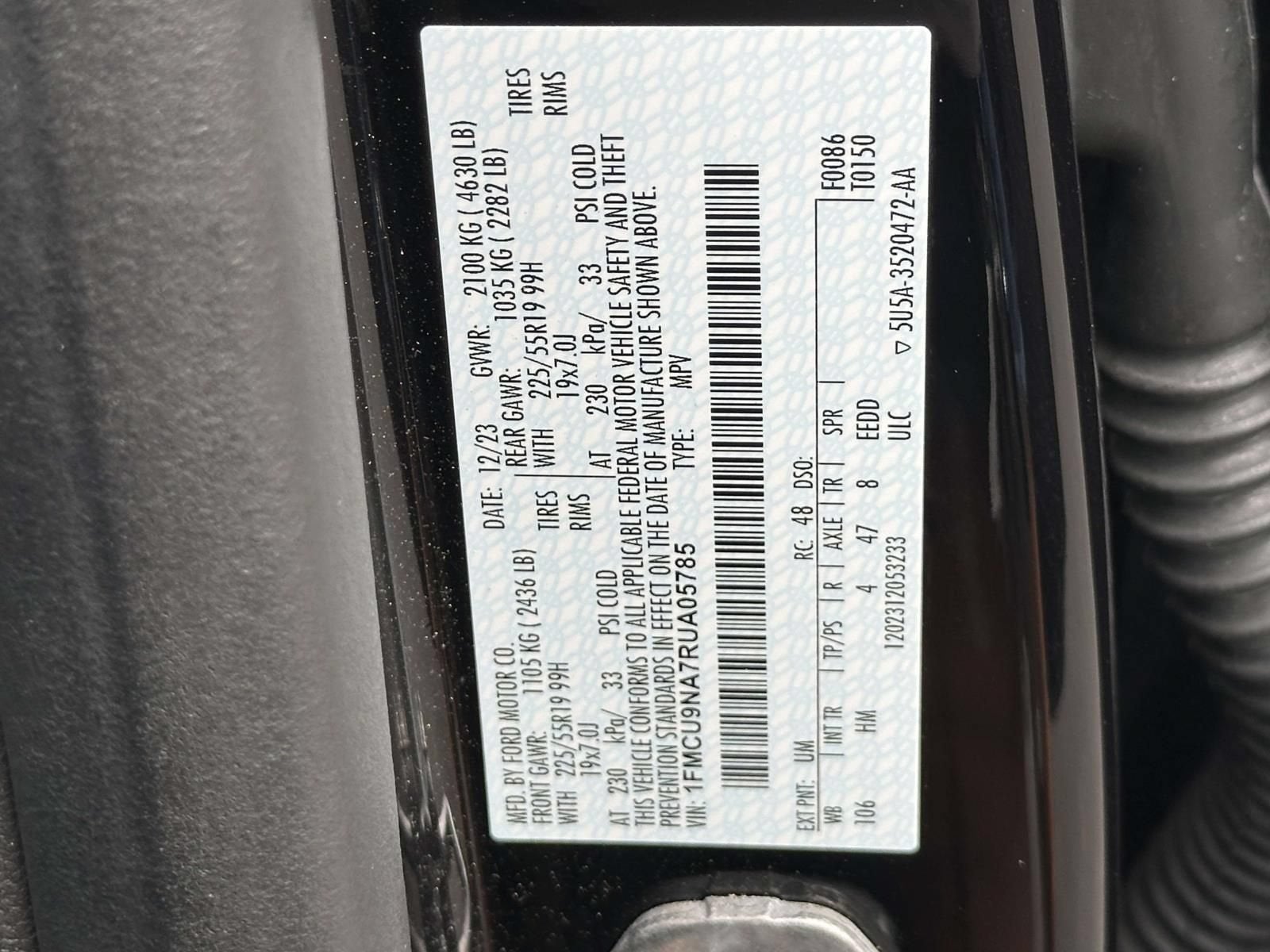 2024 Ford Escape ST-Line Select