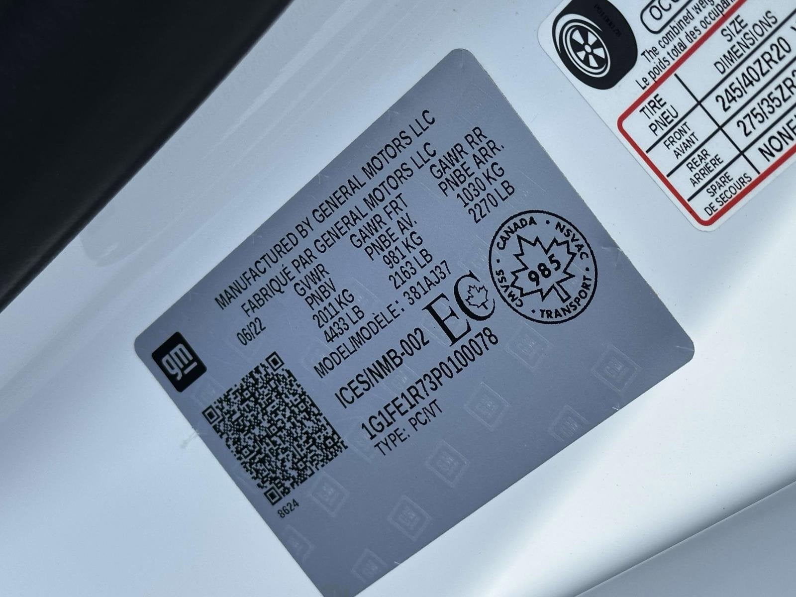 2023 Chevrolet Camaro 1SS