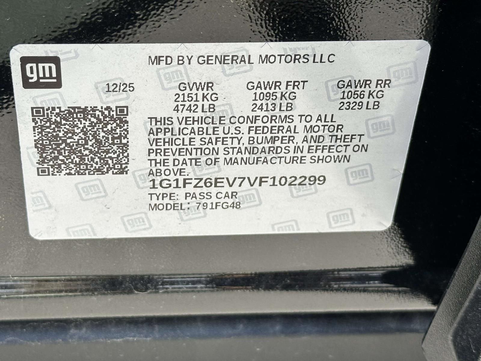 2027 Chevrolet Bolt RS