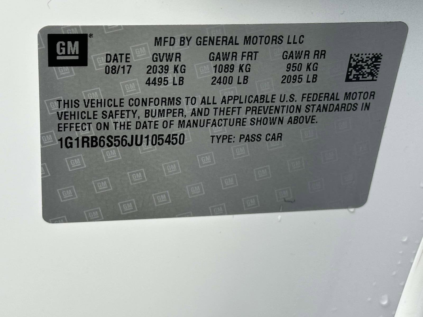 2018 Chevrolet Volt Premier