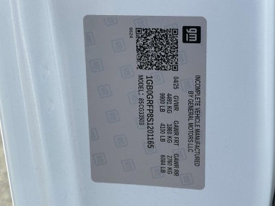 2025 Chevrolet Express Cutaway 3500 1WT