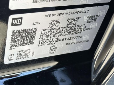 2026 Chevrolet Silverado 1500 LT