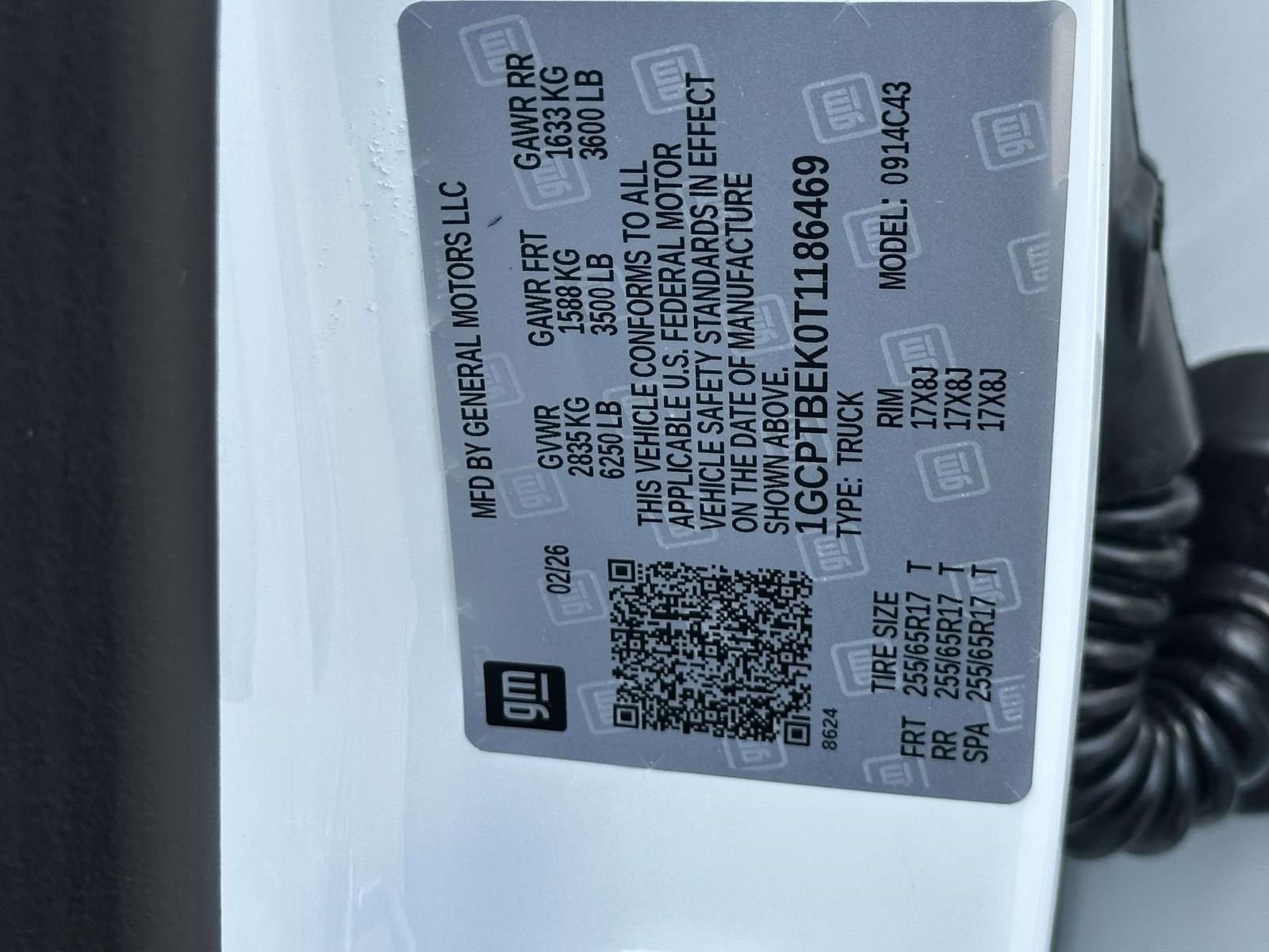 2026 Chevrolet Colorado WT