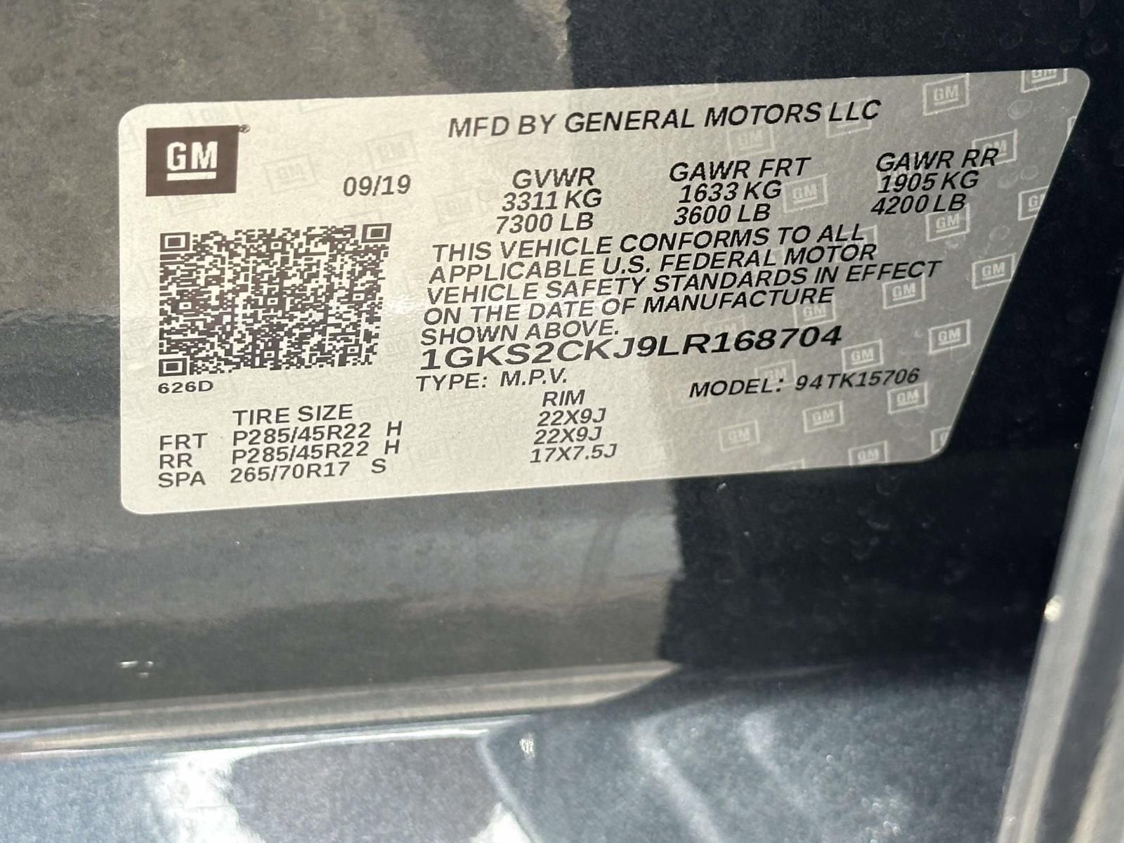 2020 GMC Yukon Denali