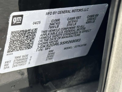 2025 GMC Yukon Denali