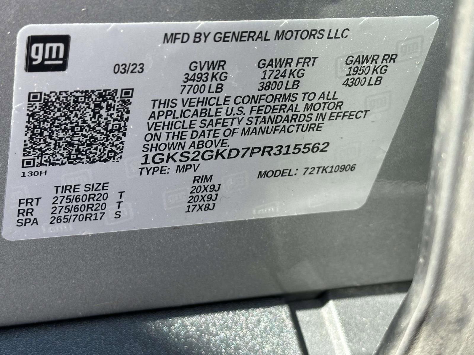 2023 GMC Yukon XL SLT