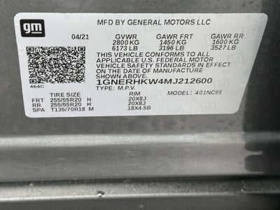 2021 Chevrolet Traverse LT Leather