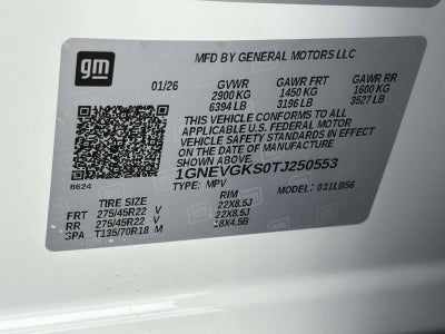 2026 Chevrolet Traverse LT