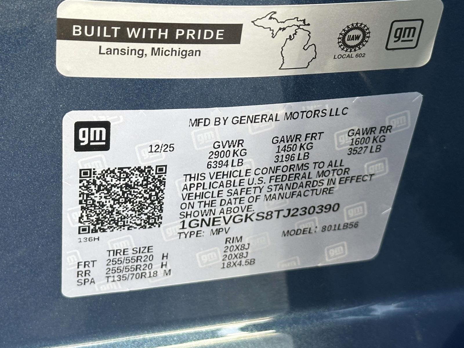 2026 Chevrolet Traverse LT