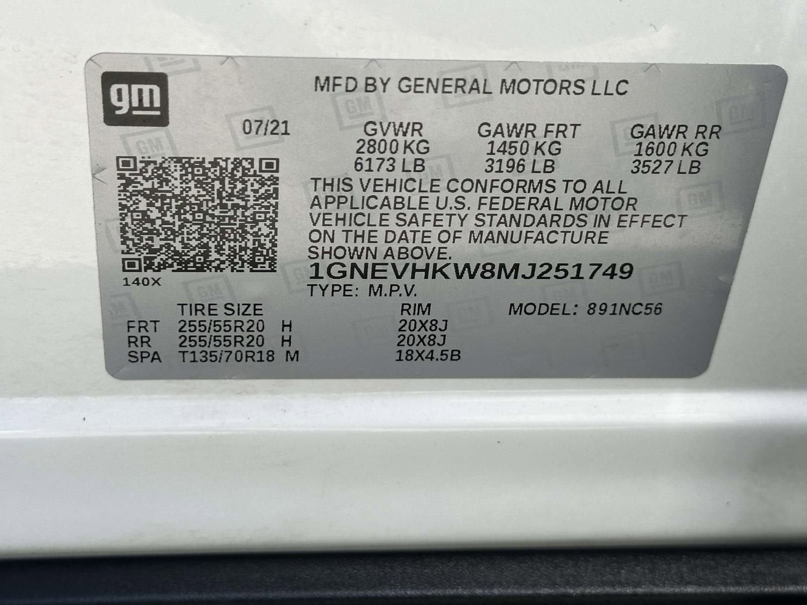 2021 Chevrolet Traverse 3LT - Photo 30