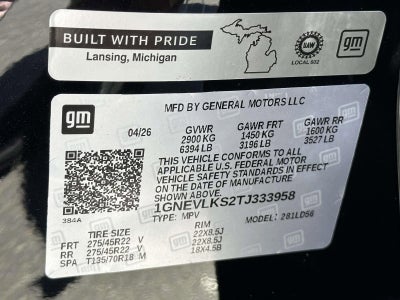 2026 Chevrolet Traverse RS