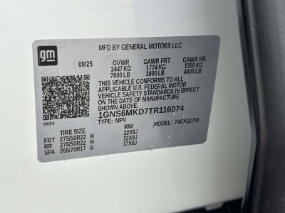 2026 Chevrolet Tahoe LS