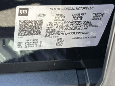 2026 Chevrolet Tahoe Z71