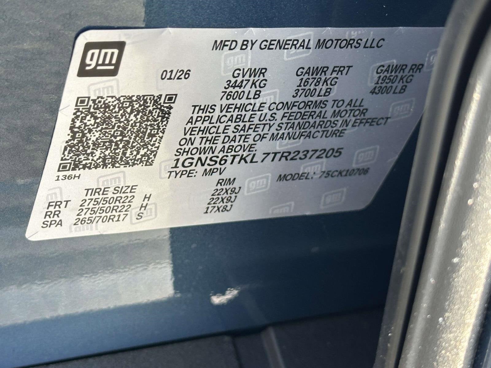 2026 Chevrolet Tahoe High Country