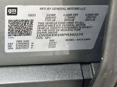 2023 Chevrolet Suburban RST