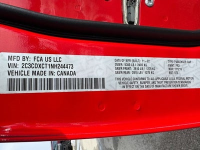 2022 Dodge Charger R/T