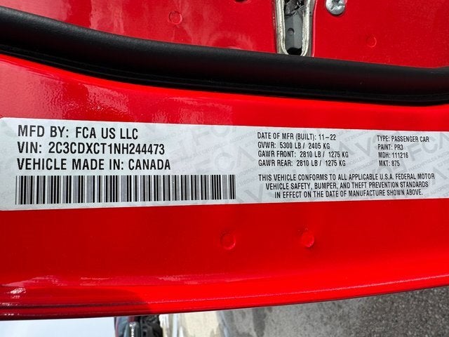 2022 Dodge Charger R/T