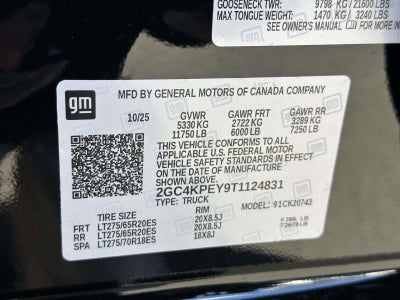 2026 Chevrolet Silverado 2500 HD LTZ