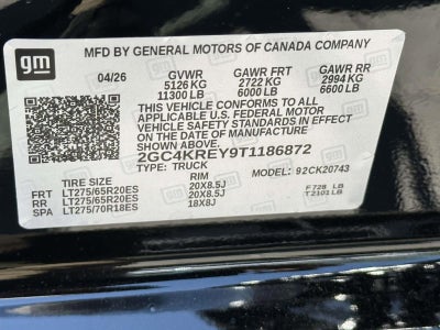 2026 Chevrolet Silverado 2500 HD High Country